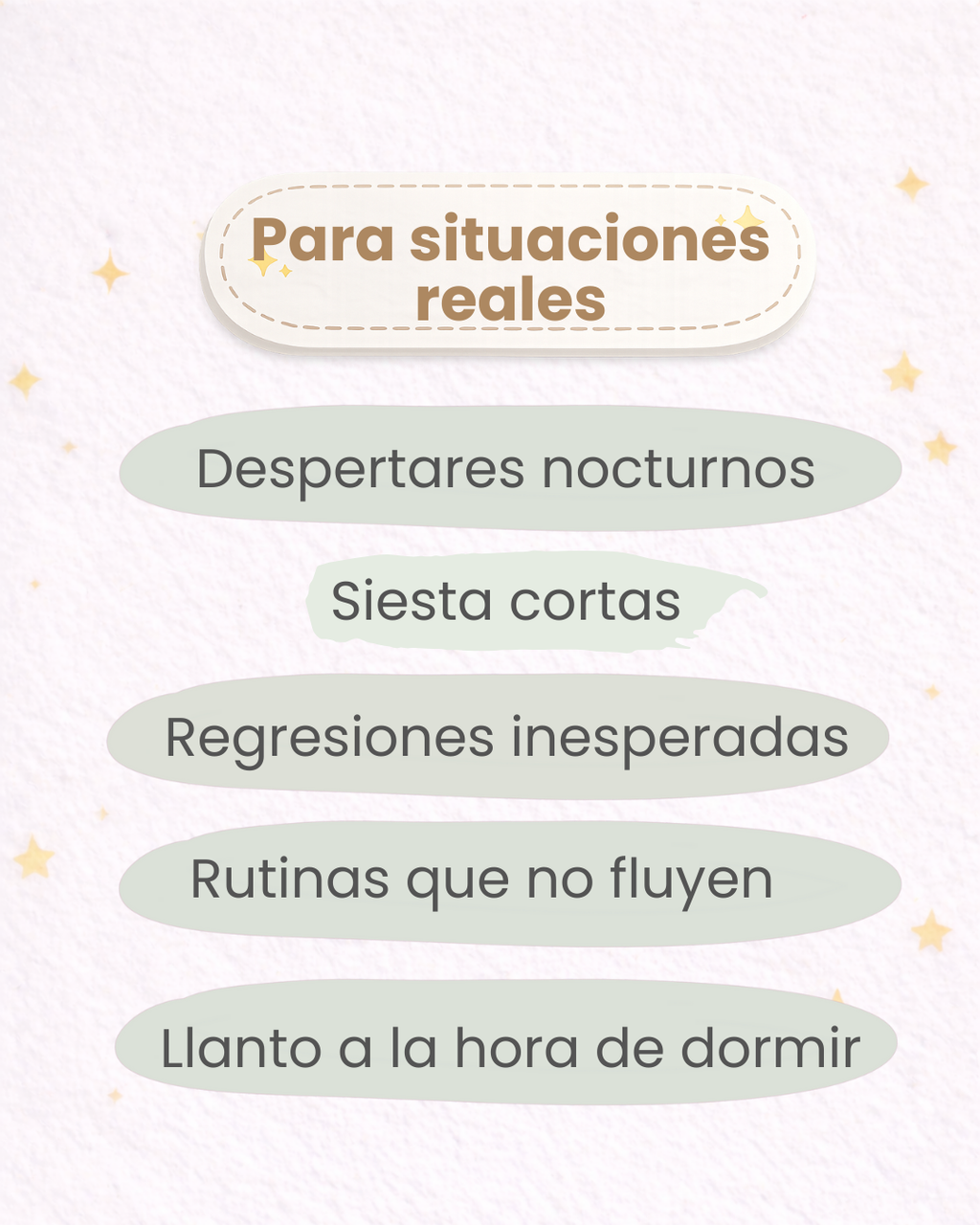 50 tarjetas digitales para el sueño real de tu bebé.