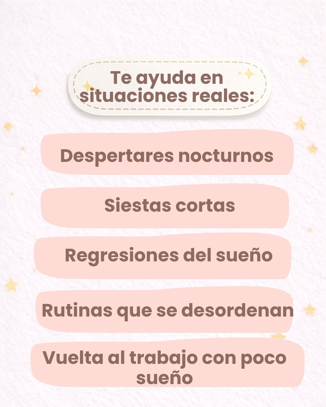 50 tarjetas digitales para el sueño real de tu bebé.