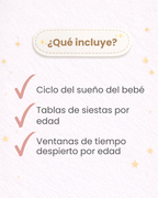 50 tarjetas digitales para el sueño real de tu bebé.